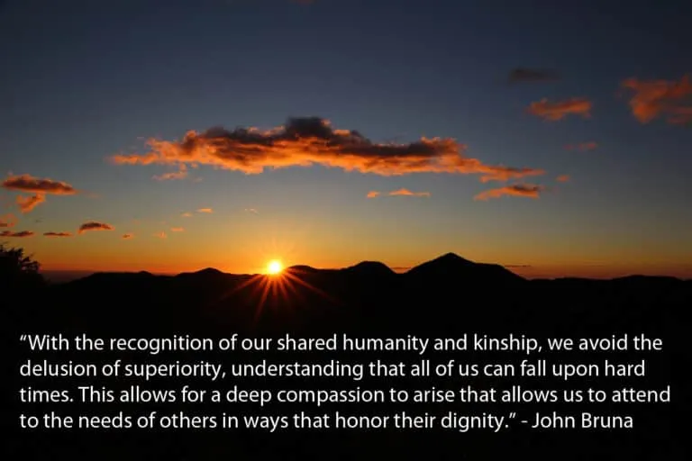 Recognizing our shared humanity